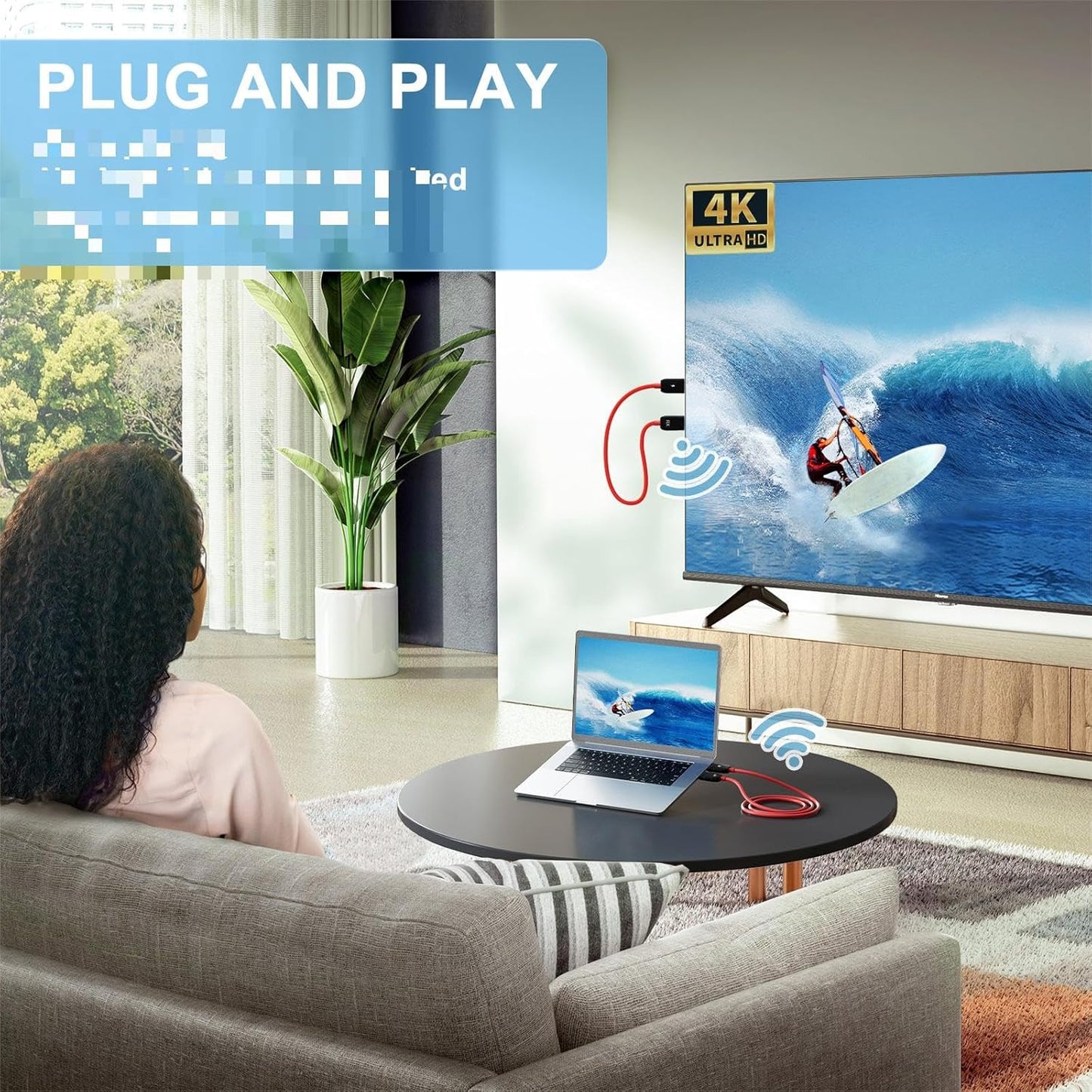 Wireless HDMI Transmitter and Receiver